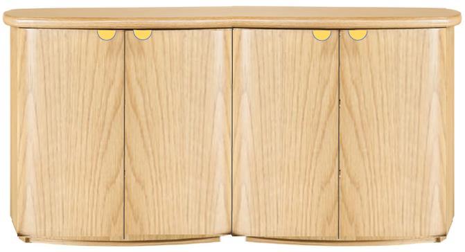Lina 4 Door Buffet - White - OUTLET NSW