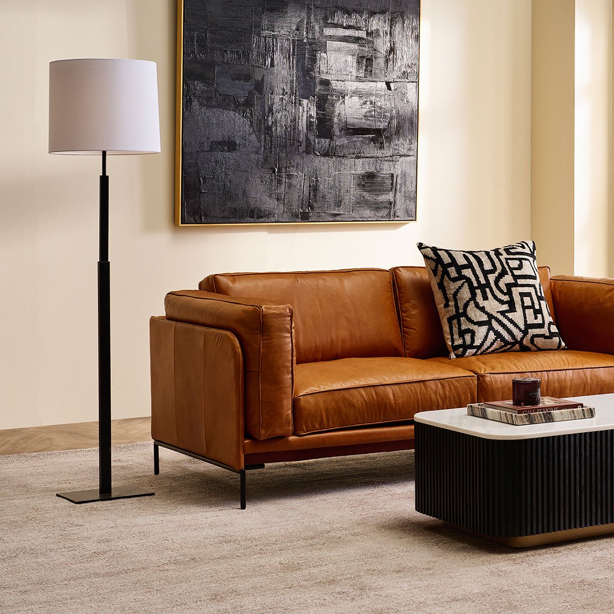 Vernon Floor Lamp - Black