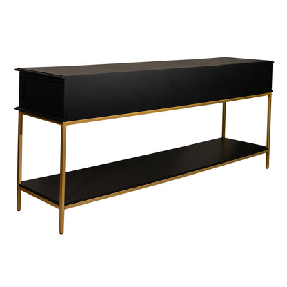 Aimee 200cm Console Table -  Black