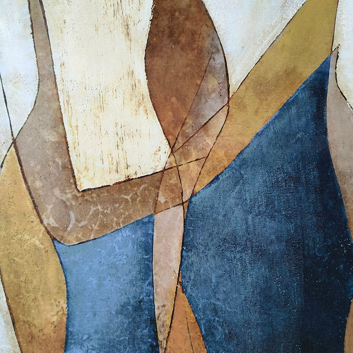Abstract Figures 145x115cm Enhanced Canvas Print – view 8
