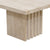 Atlas Travertine Coffee Table - Small