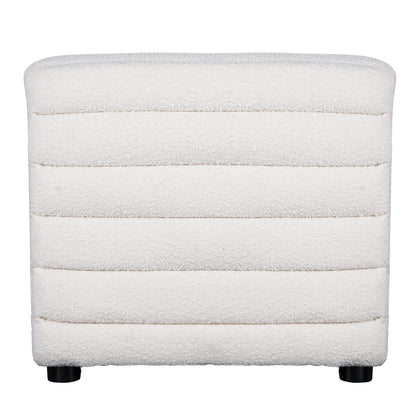 Colorado Occasional Chair - White Boucle
