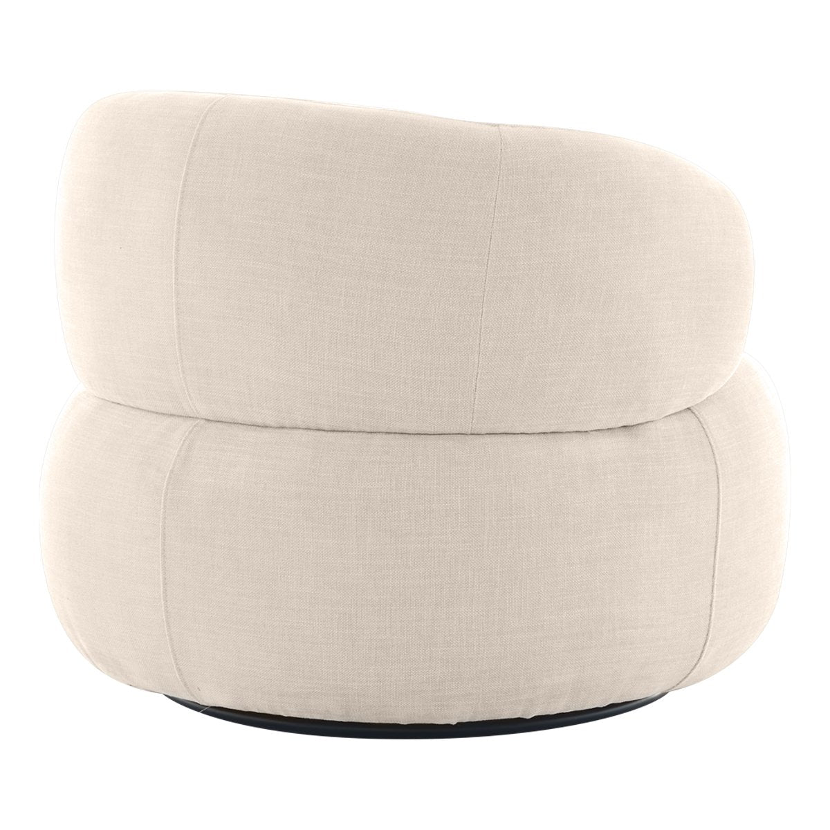 Greenwich Swivel Occasional Chair - Natural Chenille