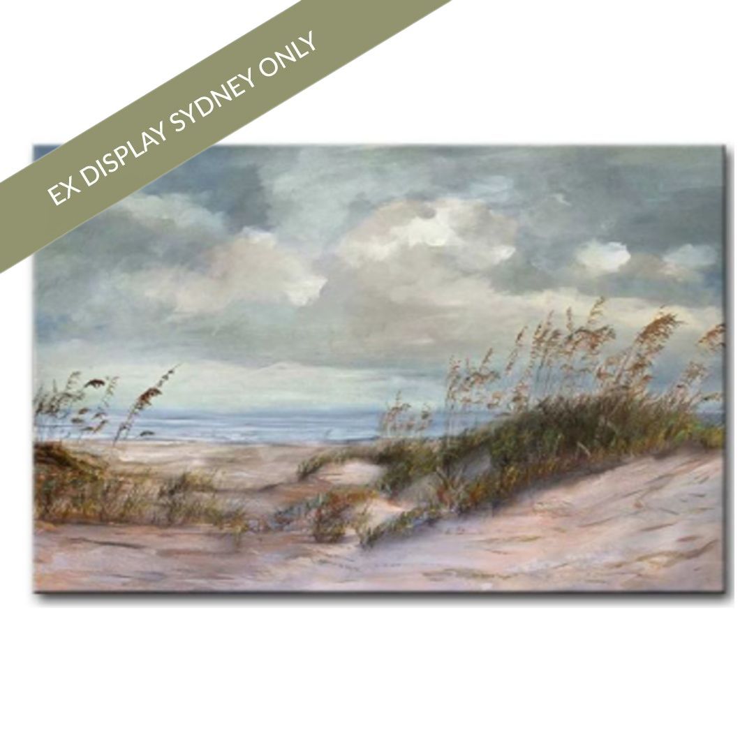 Coastline Oil On Canvas Painting - OUTLET NSW