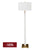 Essex Marble Floor Lamp