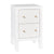 Ariana Bedside Table - Petite White