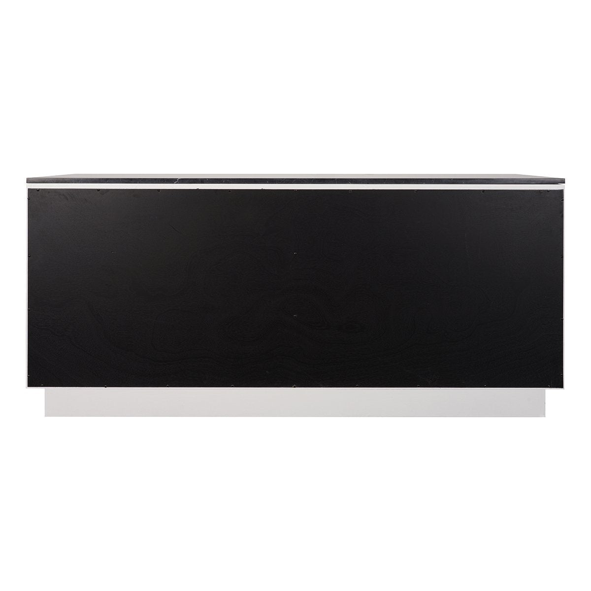 Benedict White Oak Buffet - Black Marble