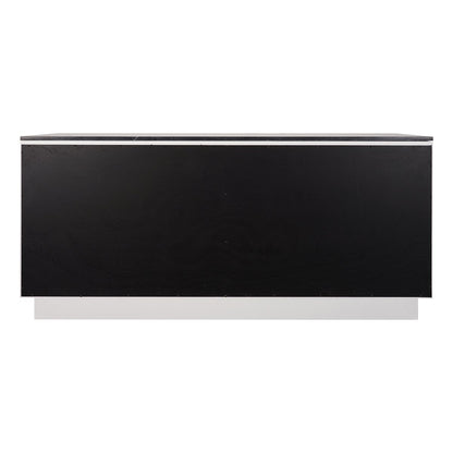 Benedict White Oak Buffet - Black Marble