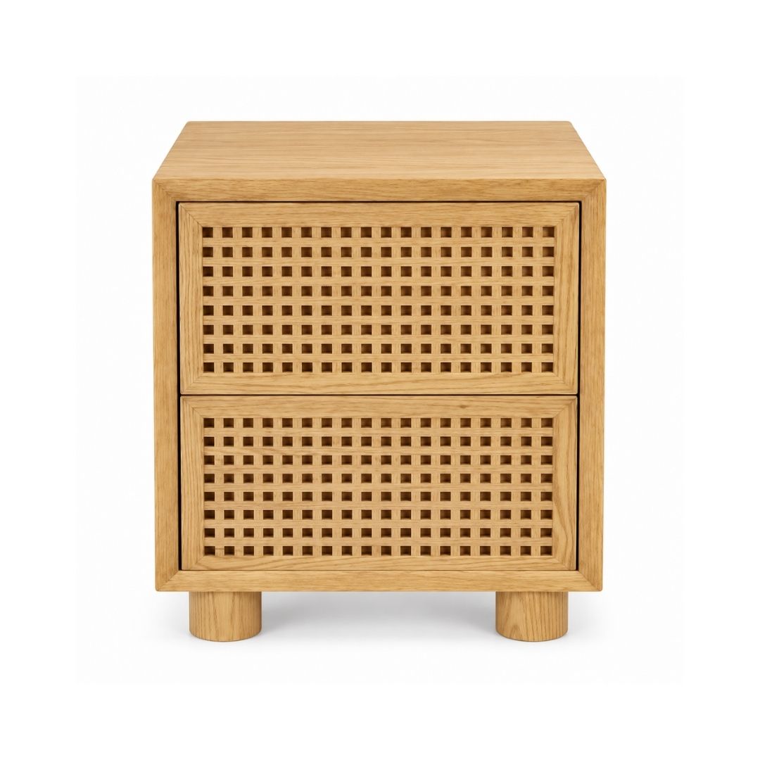 Honeycomb 50x60cm Bedside Table - OUTLET NSW