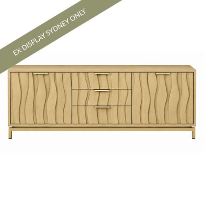 Ari 180cm Buffet - Antique Gold - OUTLET NSW