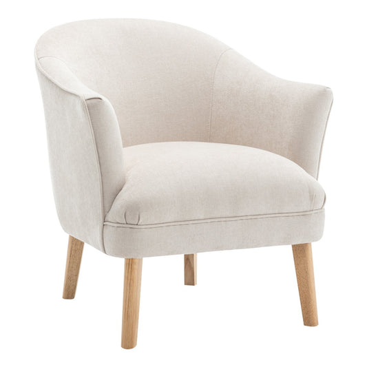 Elsa Arm Chair - Cream Chenille