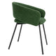 Delta Dining Chair - Green Boucle