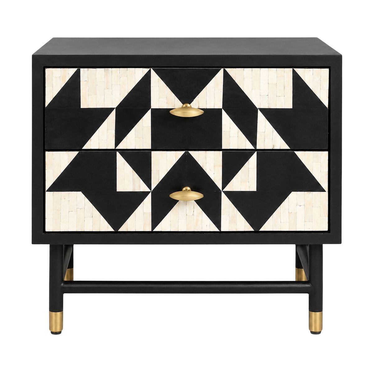 Huxton 60x53cm Bedside Table