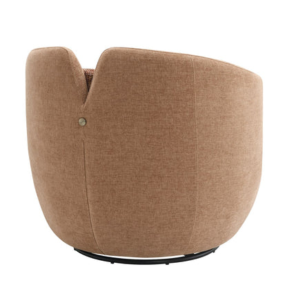Pasadena Swivel Arm Chair - Clay
