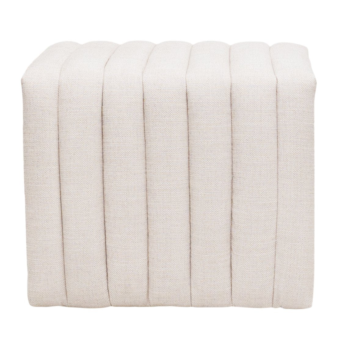 Savoy Stool - Natural Linen