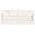 Palm Beach 3 Seater Slip Cover Sofa - White Linen