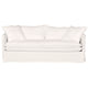 Palm Beach 3 Seater Slip Cover Sofa - White Linen