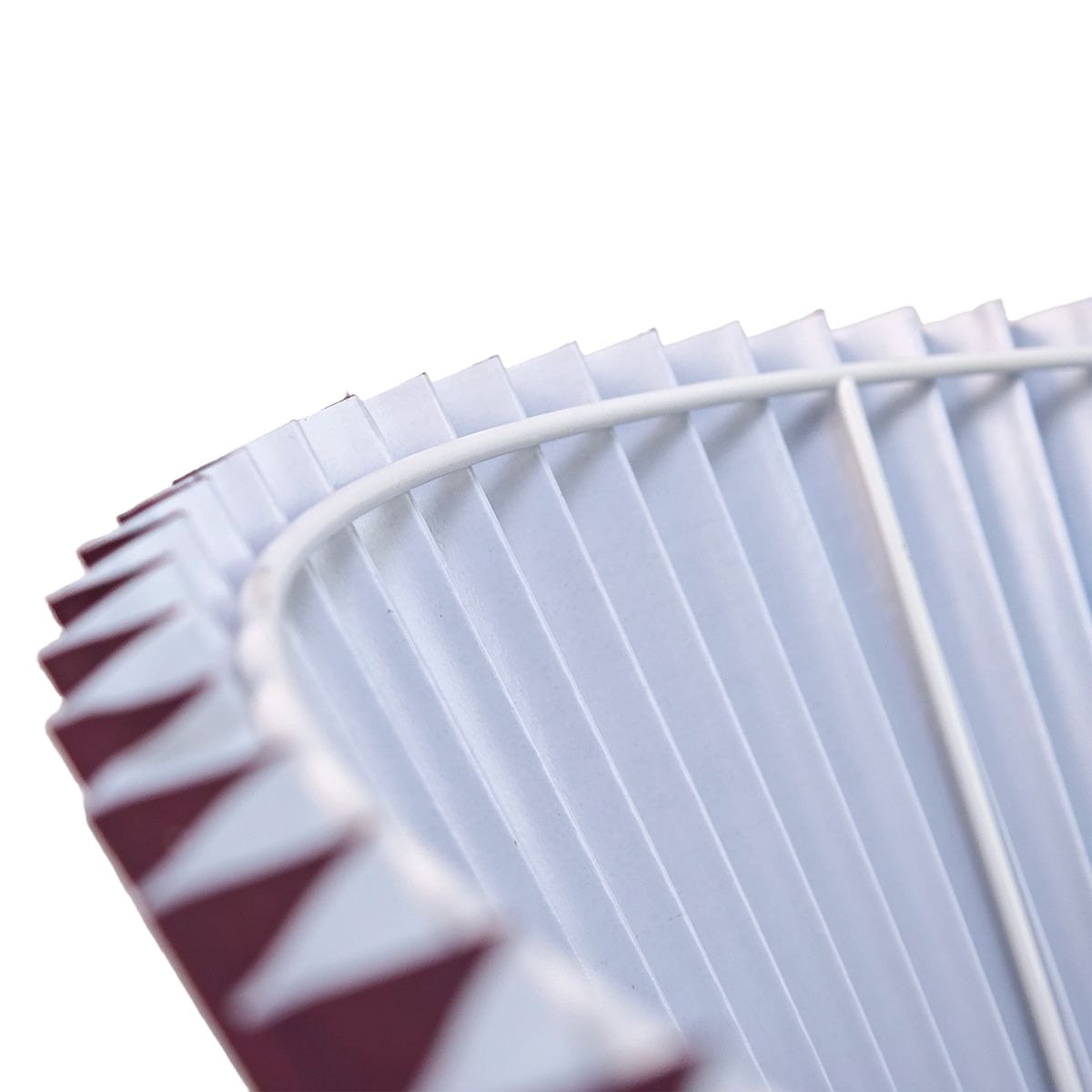 Anya Pleated Empire Shade - Small Plum - Bulk Buy Qty 5