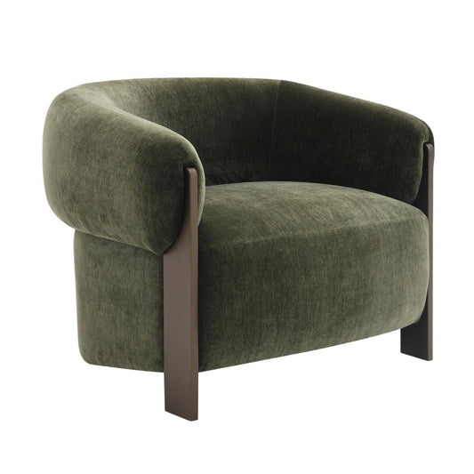 Napa Arm Chair - Moss Velvet