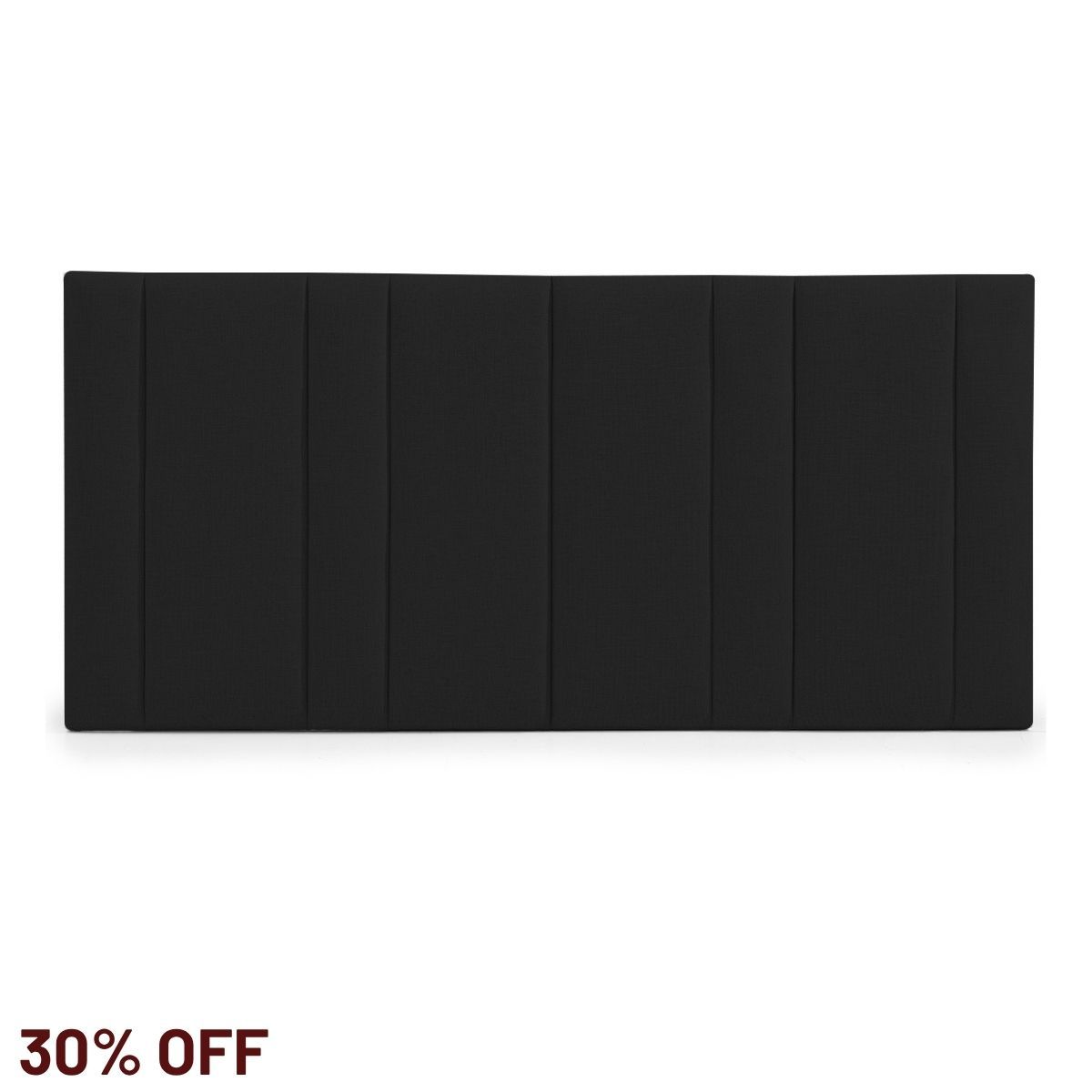 Bronx Queen Bedhead - Black Linen