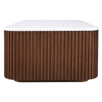 Mason Rectangle Coffee Table - Walnut