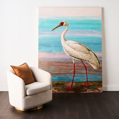 Crane Series II Enhanced Canvas Print
