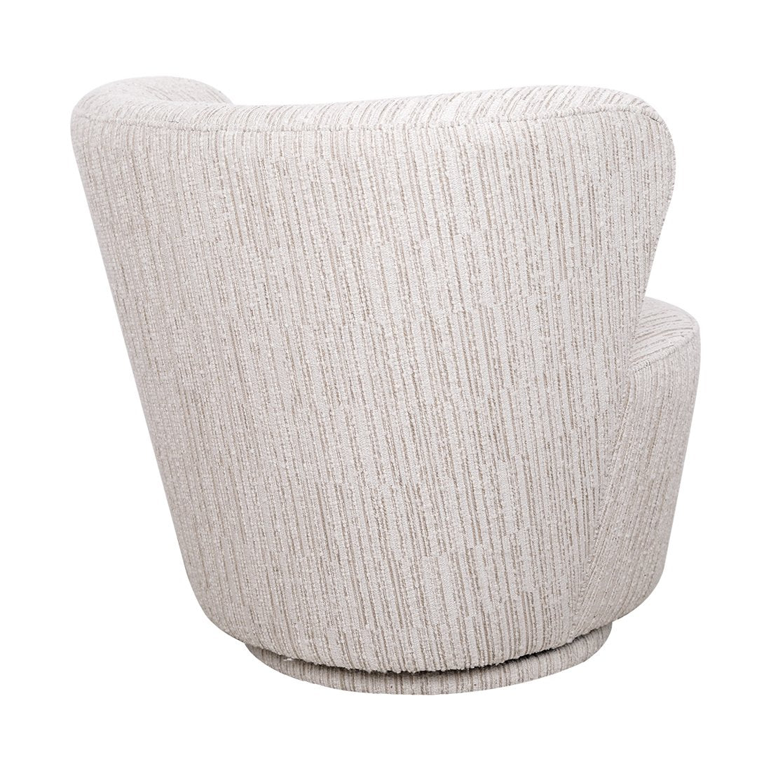 Alberta Swivel Chair - Ivory Weave