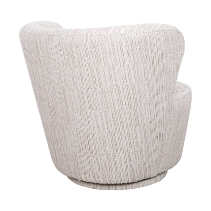 Alberta Swivel Chair - Ivory Weave