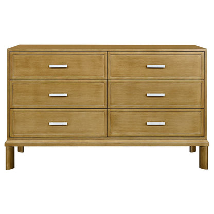 Jill 6 Drawer Chest - Antique Gold