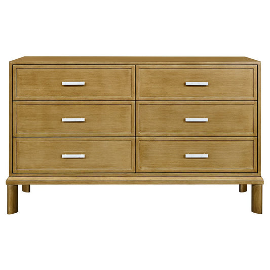 Jill 150cm 6 Drawer Chest - Antique Gold
