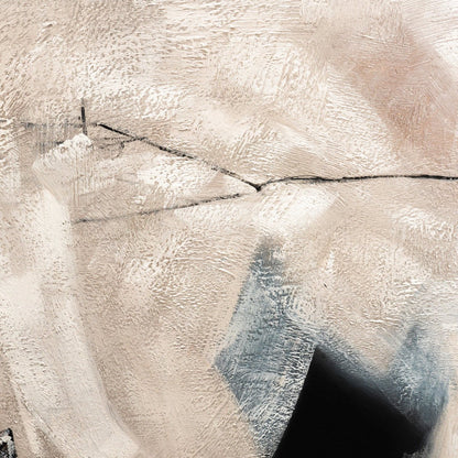 Tonal Retreat 140x120cm Oil On Canvas Painting - Large