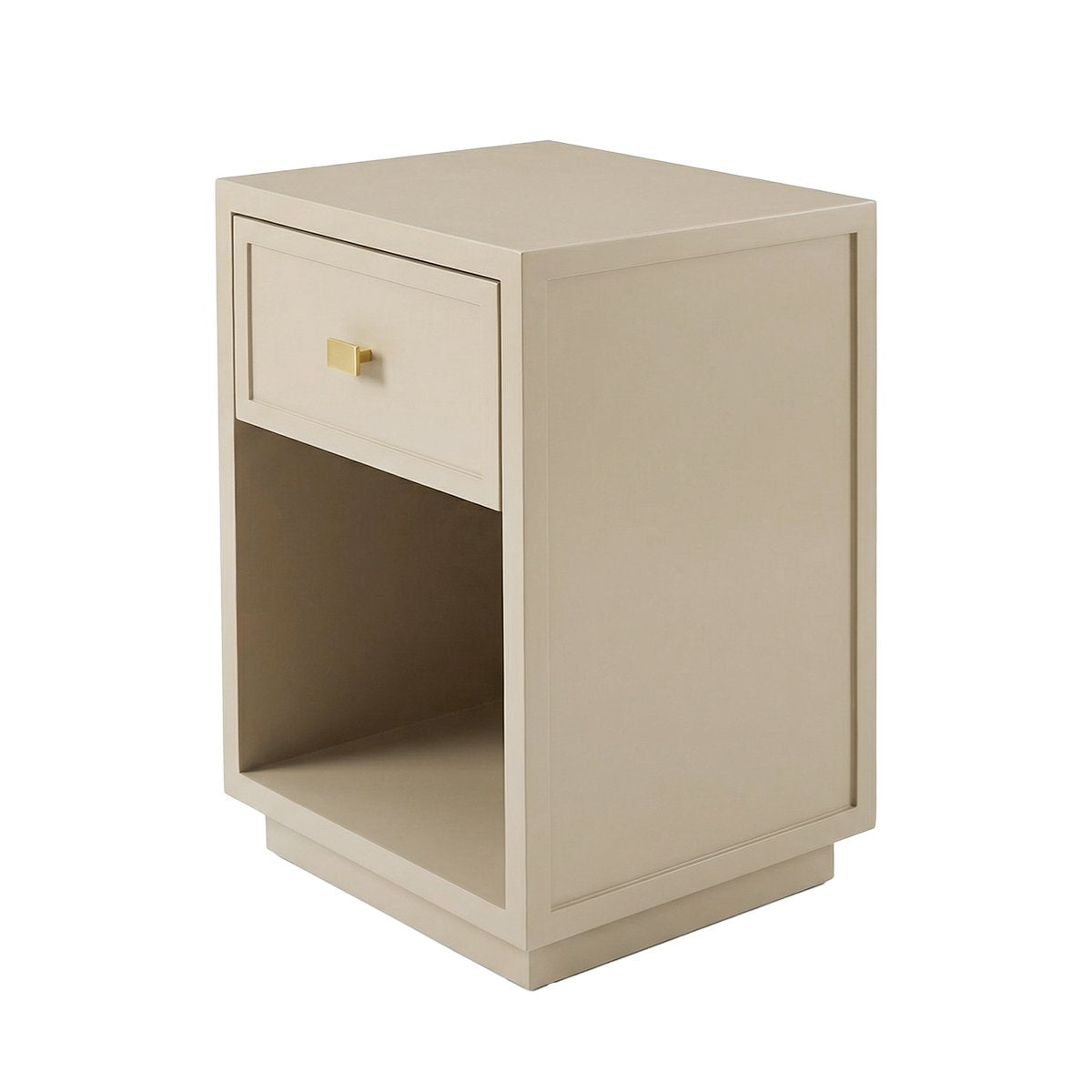 Logan 40x60cm Bedside Table - Beige