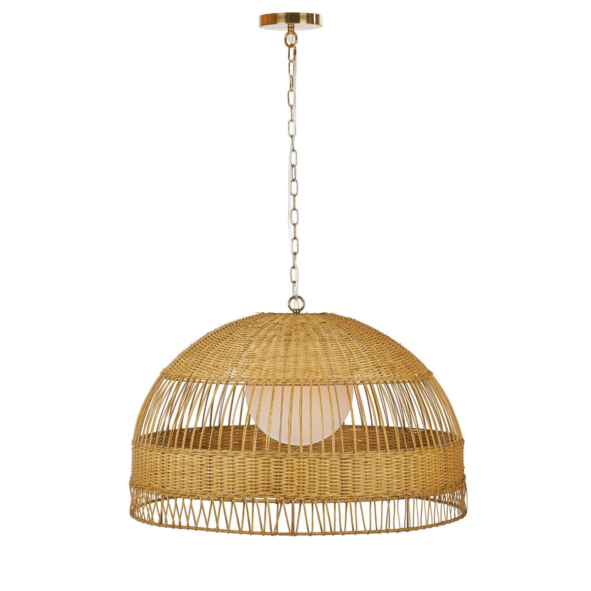 Fortaleza Rattan Pendant - Large Natural