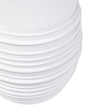Casa Concrete Stool - White - OUTLET NSW
