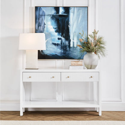 Ariana 140cm Console Table - White