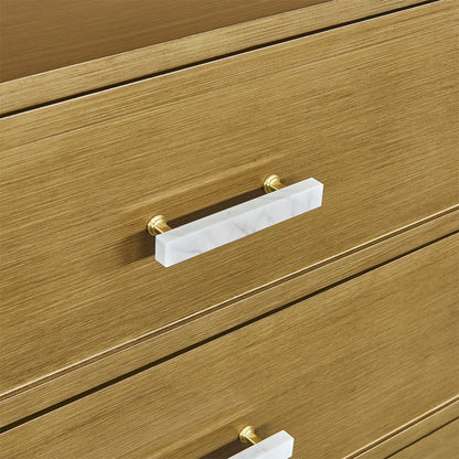 Jill 150cm 6 Drawer Chest - Antique Gold