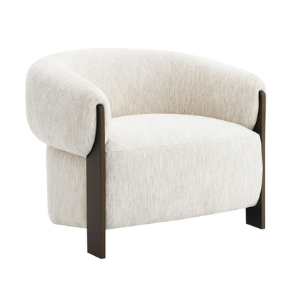 Napa Arm Chair - Ivory Chenille