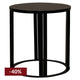 Bowie Marble Side Table - Black