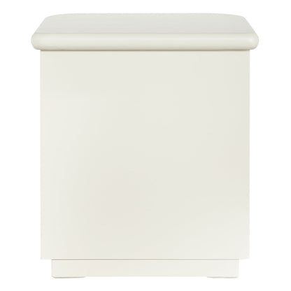 Lina 50x55cm Bedside Table - Ivory