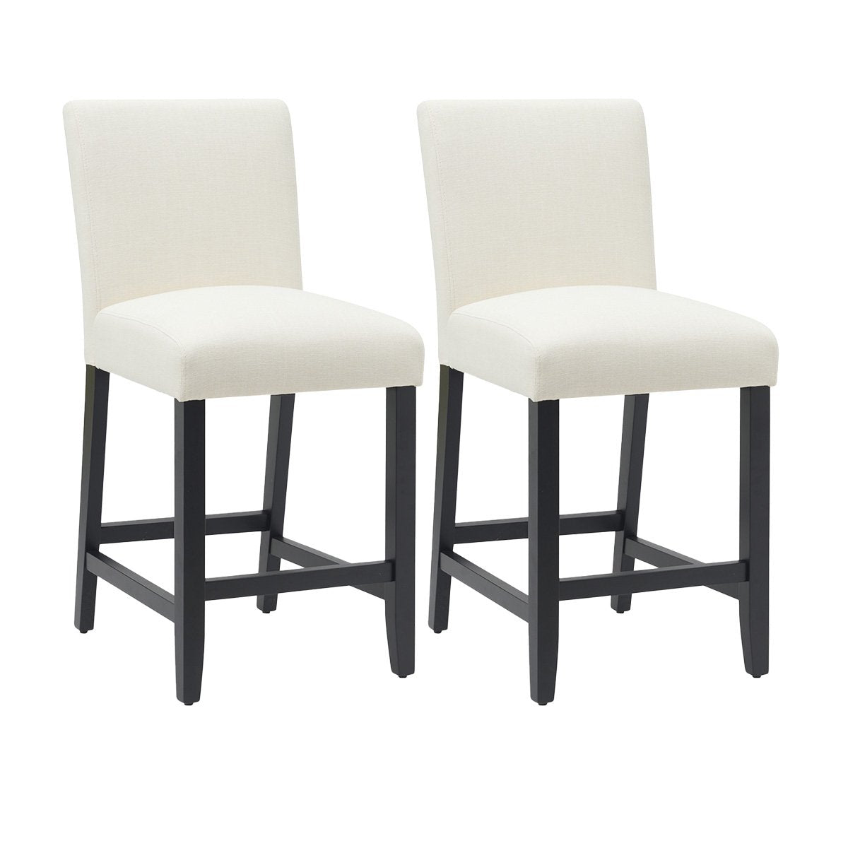 Christie Kitchen Stool Set of 2 - Off White - OUTLET NSW