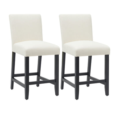 Christie Kitchen Stool Set of 2 - Off White - OUTLET NSW