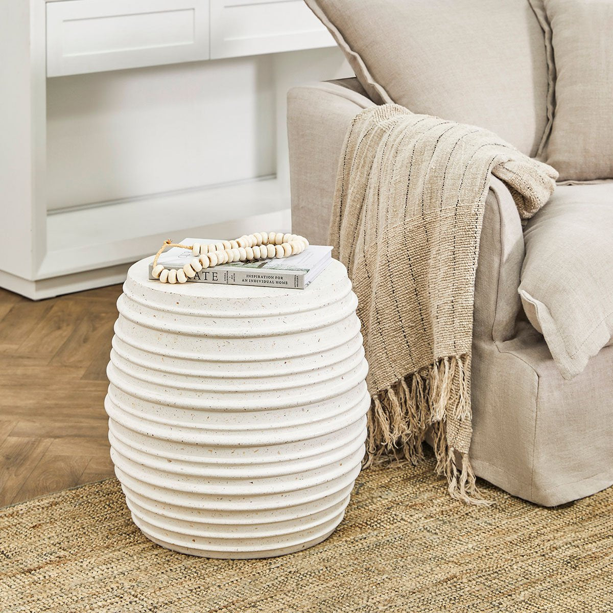 Casa Concrete Stool - Terrazzo ** Offline pending re-order