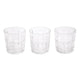 Madison Ave Glass Votive - Set of 3