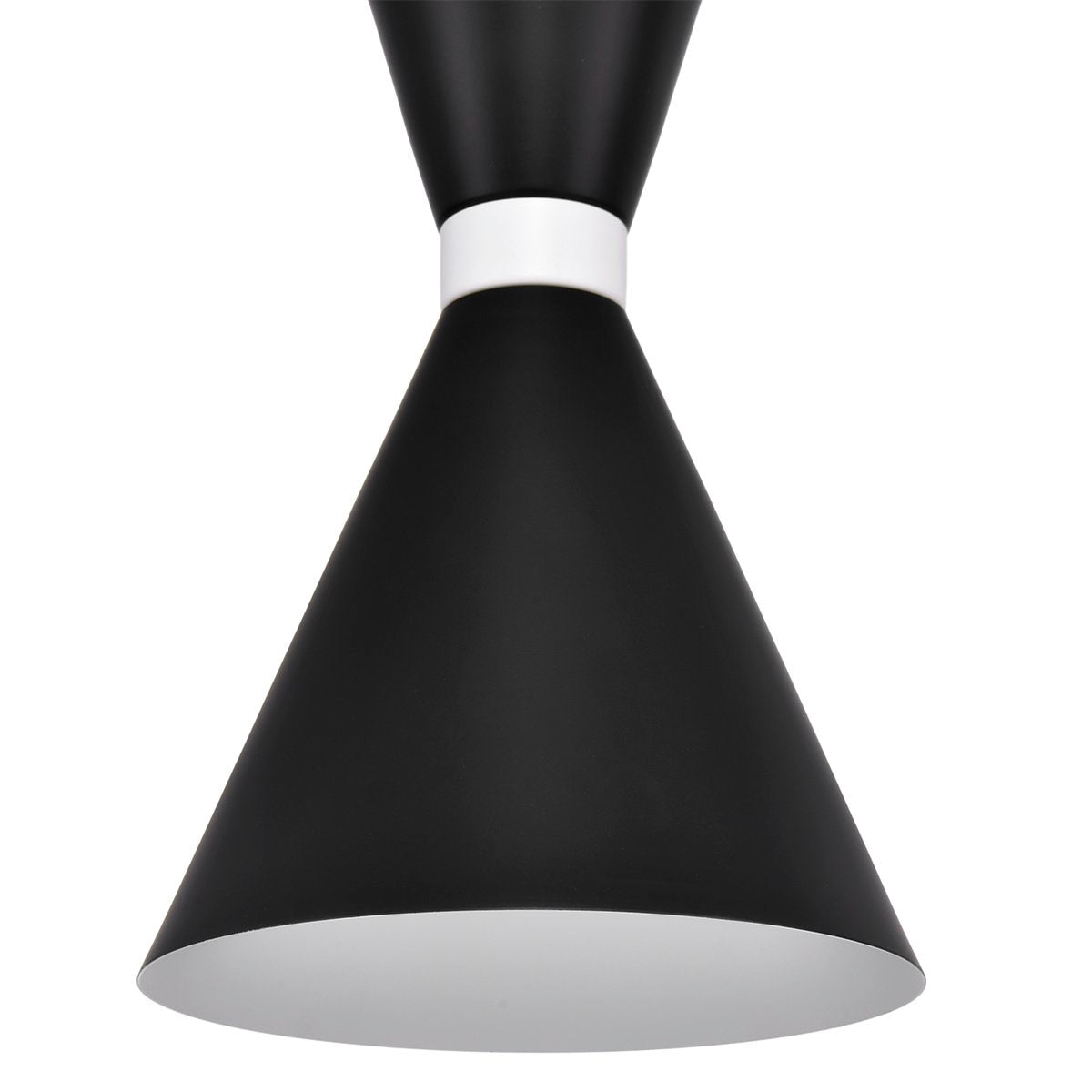 Oslo Pendant - Black w White