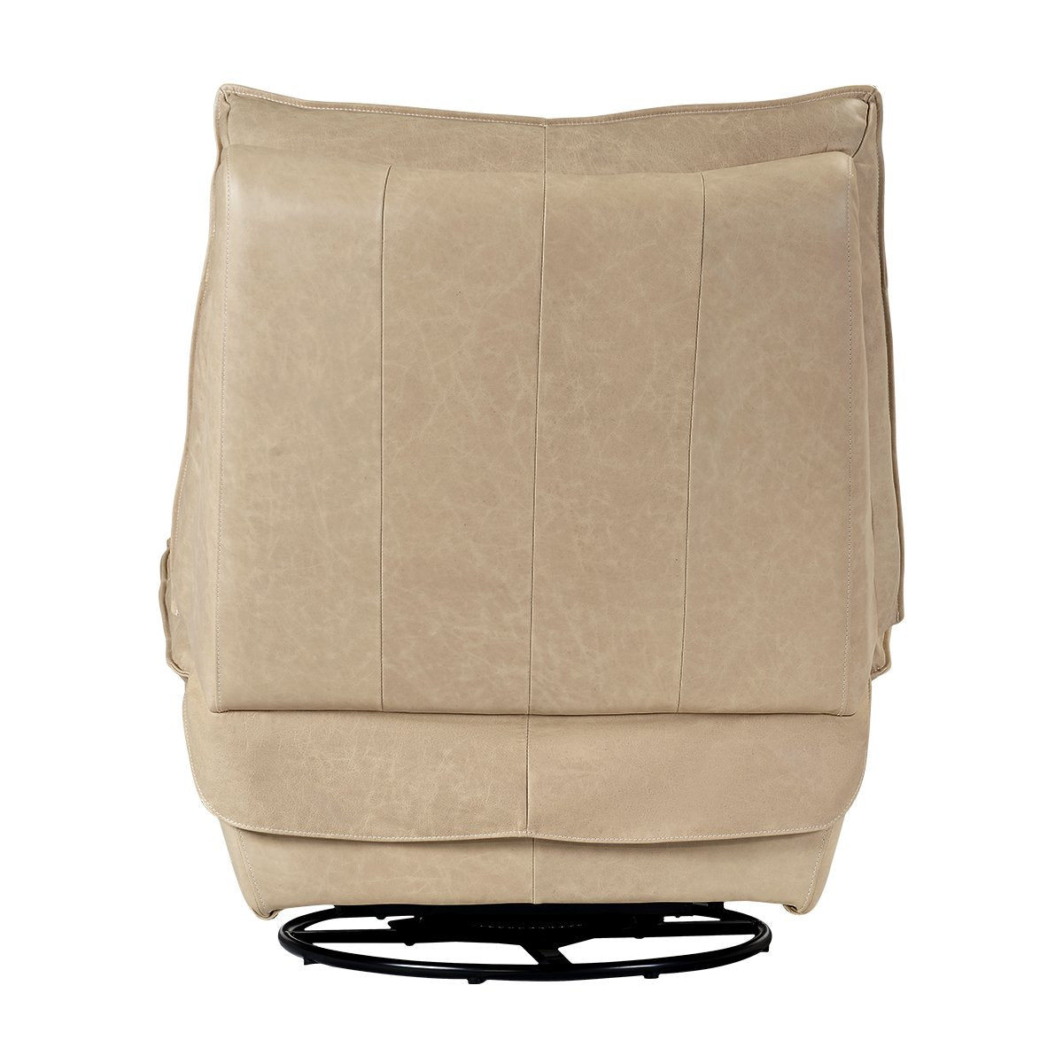 Lusitano Recliner Chair - Cappuccino Cream Leather - OUTLET NSW