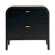 Chisholm Bedside Table - Black