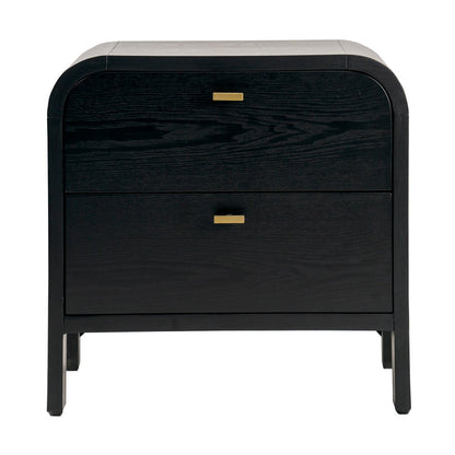 Chisholm Bedside Table - Black