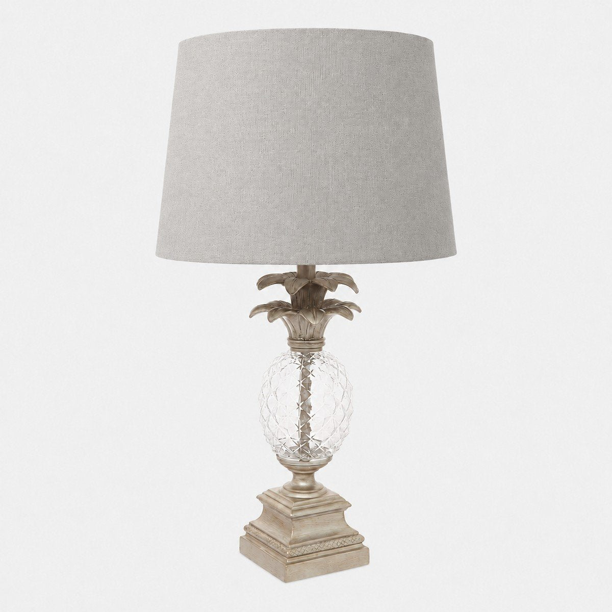 Langley Table Lamp - Antique Silver