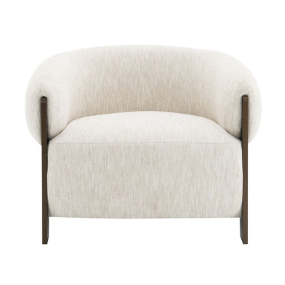 Napa Arm Chair - Ivory Chenille