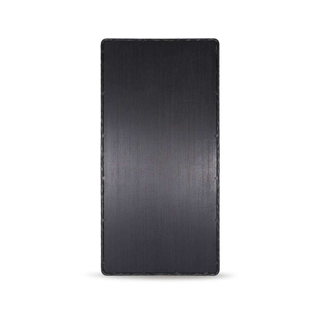 Heston 75x180cm Rectangle Floor Mirror - Black - OUTLET NSW